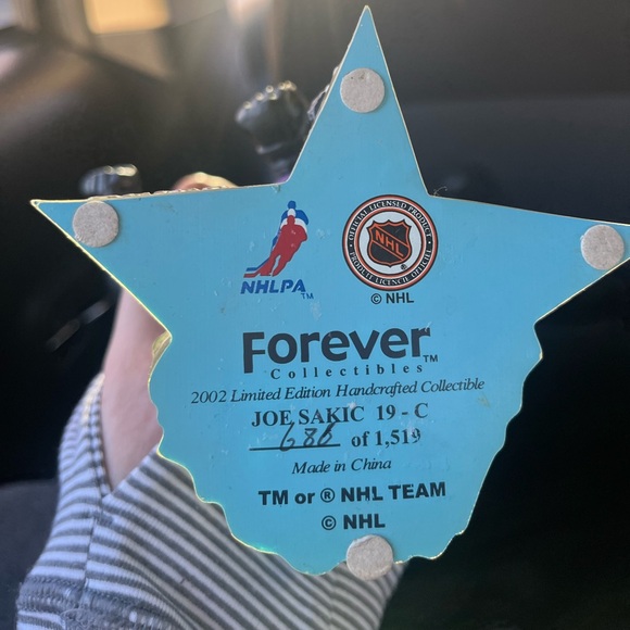 JOE SAKIC 19-C nfl western conference 2002 limited handcrafted collectibles - Picture 4 of 5